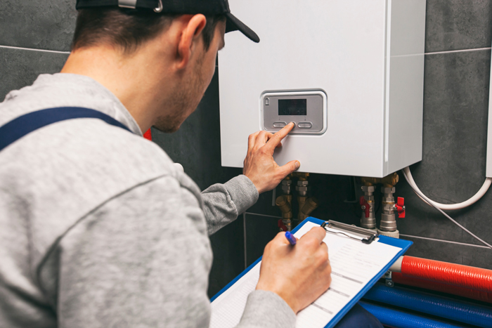 The Drain Man plumber providing residential plumbing service for a Dandridge, TN homeowner